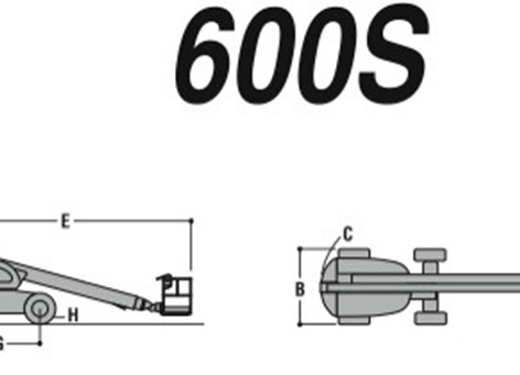 Телескопические подъёмники JLG 600 S
