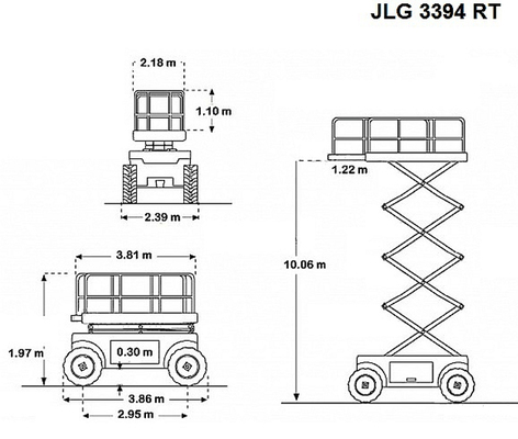 Ножничные подъёмники JLG 3394 RT